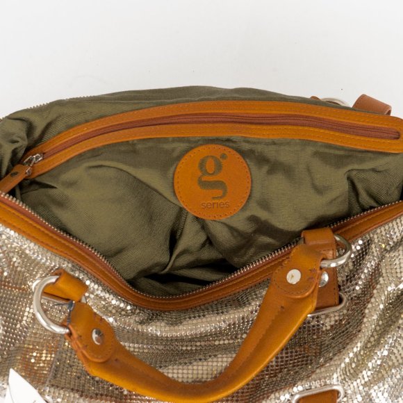 NWT Cole Haan G Series Mesh Mirror Designer Bag - Picture 6 of 7